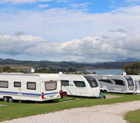 caravans - bryn bach